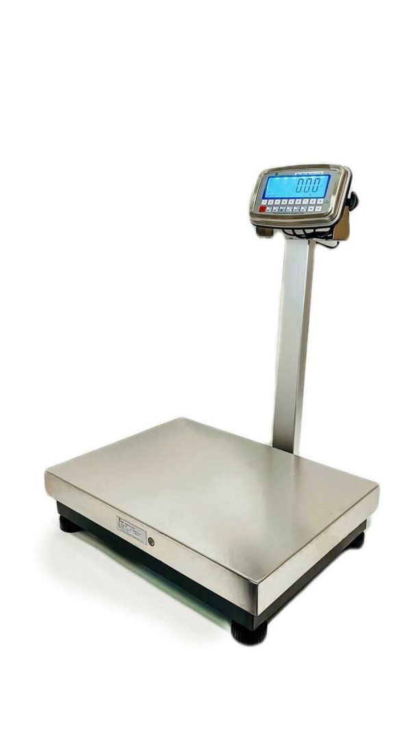 tree scales tree fbs c 1824 stainless steel bench scale numeric keypad 18 x 24 500 lb x 0.1 lb ntep class iii 35420.1649966487